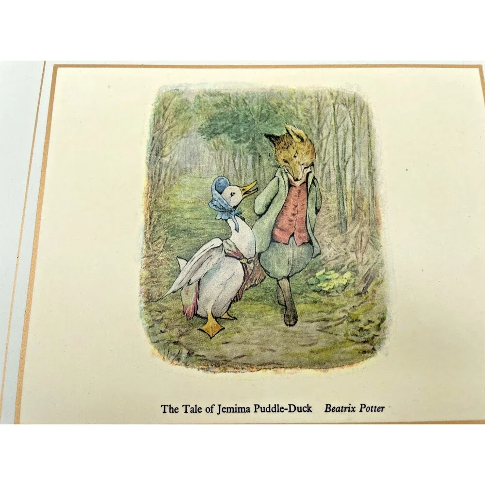 Beatrix Potter Placemats Set of 6 Lady Clare Matador 9.5